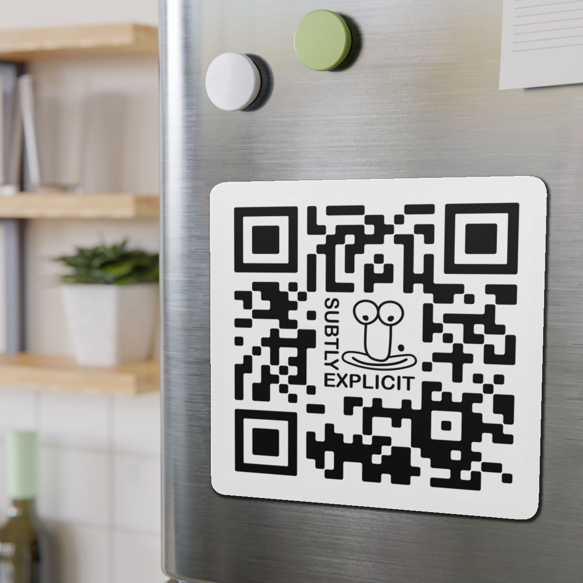 Subtly Explicit QR Magnet